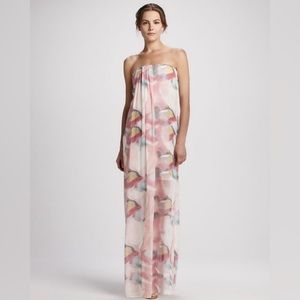 Alice + Olivia Kiernan Strapless Maxi Dress